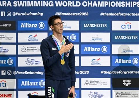 Alberto Amodeo E' Il Nuovo Campione Paralimpico Dei 400 Stile .